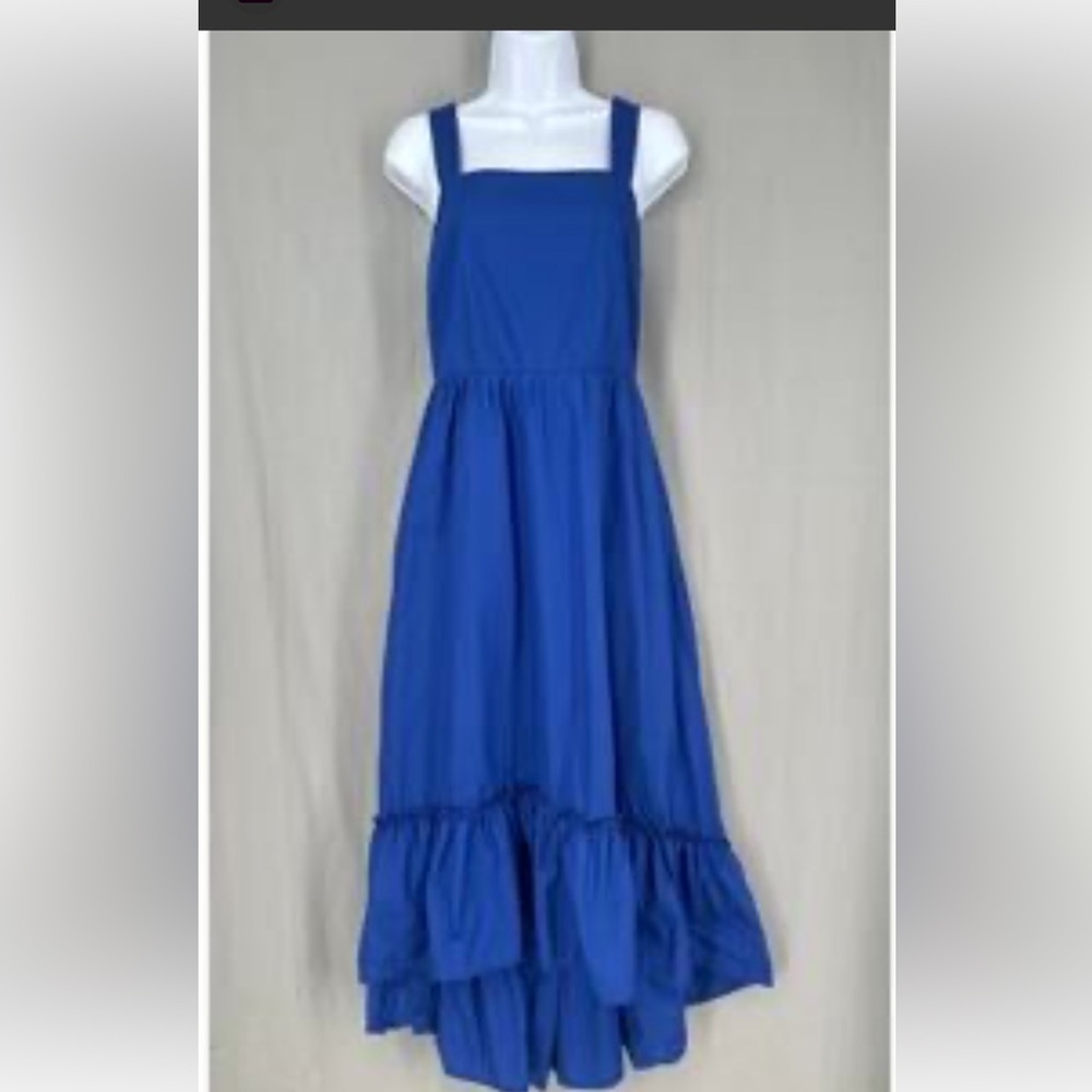 Who What Wear High Low Blue Dress - Picture 5 of 11
